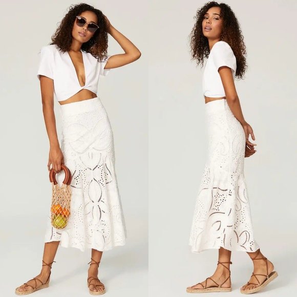 Thurley Flower Child Midi Skirt